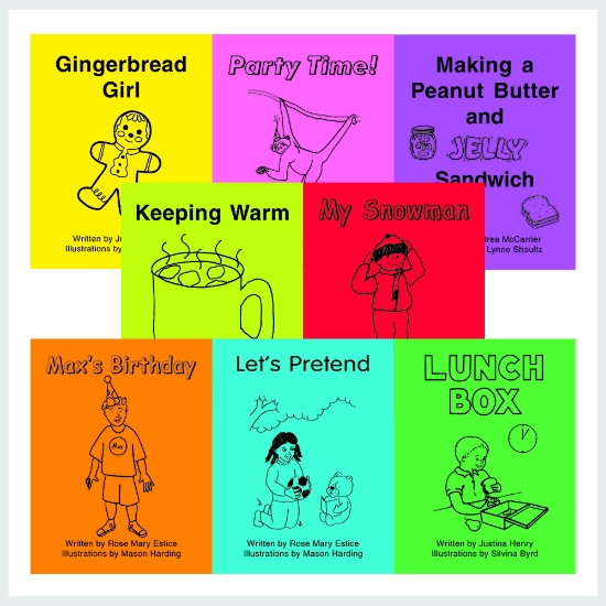 Beginning First Grade set book covers