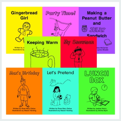 Beginning First Grade set book covers