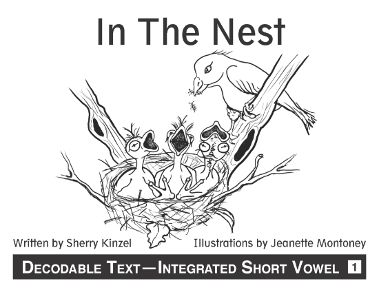 Decodable Integrated Short Vowel book covers