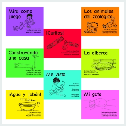 Spanish Emergent Reader 1 book covers