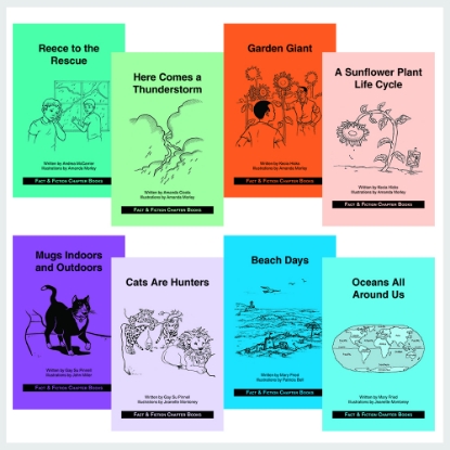 Fact and Fiction book covers