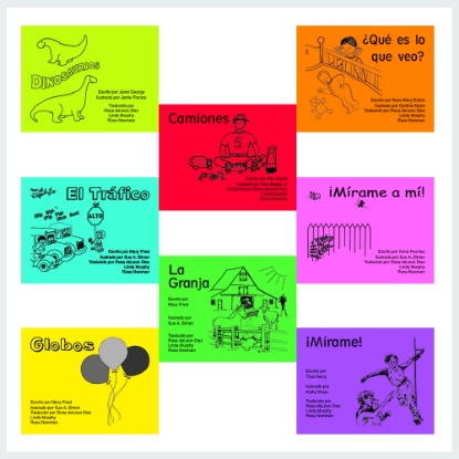 Spanish Caption Books covers