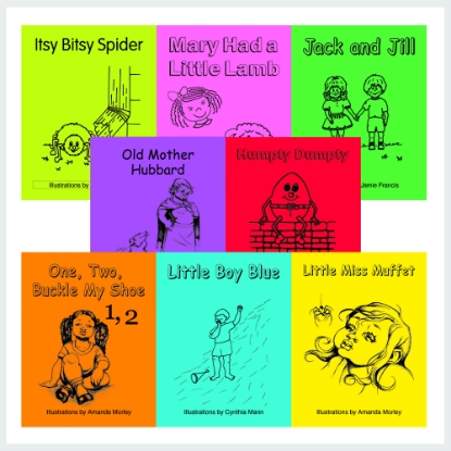 Nursery Rhymes Mini Set book covers