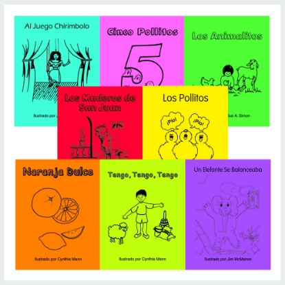 Spanish Nursery Rhymes Mini Set book covers