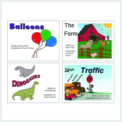 Color Caption Books Set A book covers
