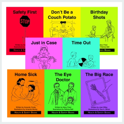 Health and Safety 2 Mini Set book covers