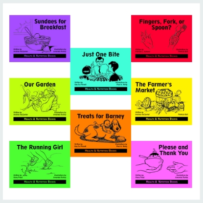 Health and Nutrition full set book covers