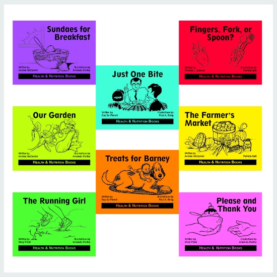 Health and Nutrition full set book covers